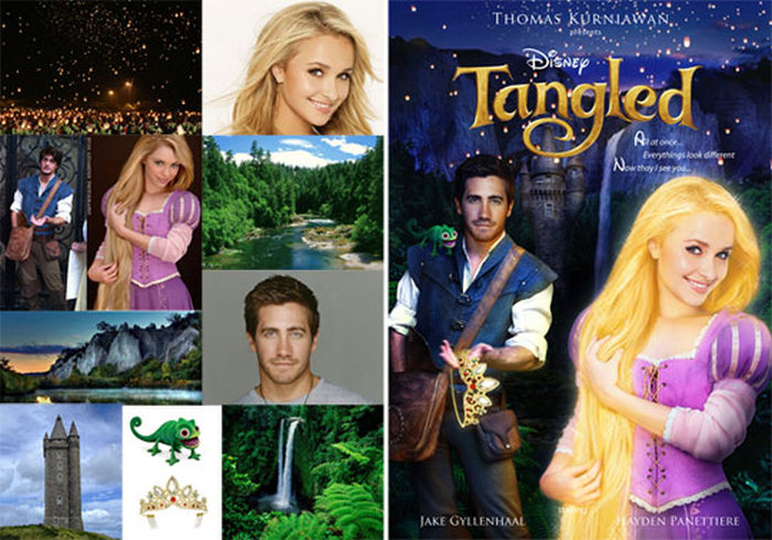 Celebrities as Real-Life Disney Characters (22 pics)
