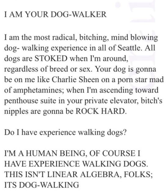 This Guy Really Wants to Walk Your Dog (5 pics)
