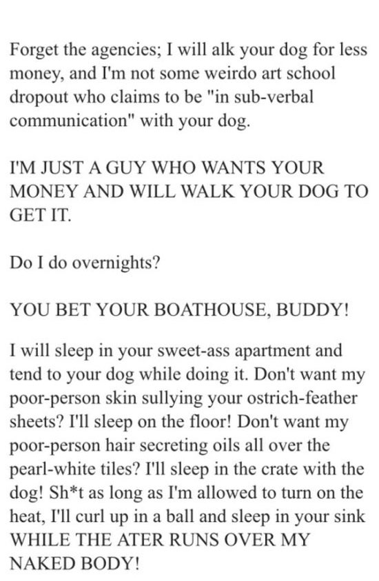 This Guy Really Wants to Walk Your Dog (5 pics)
