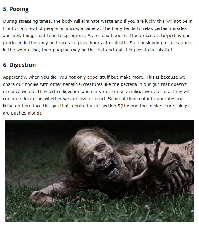 10 Body Functions That Continue To Work After Death (6 pics)