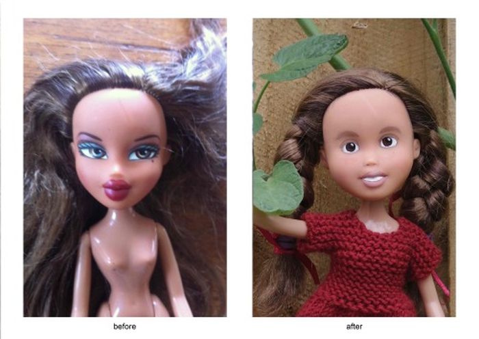 These Bratz Dolls Got Extreme ‘Makeunders’ (16 pics)