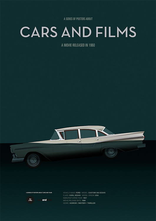 These Posters Are About Cars and Films (30 pics)