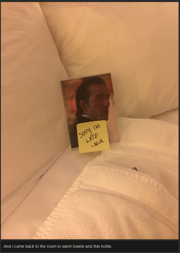 This Hotel Gives You A Healthy Dose Of Nicolas Cage (14 pics)