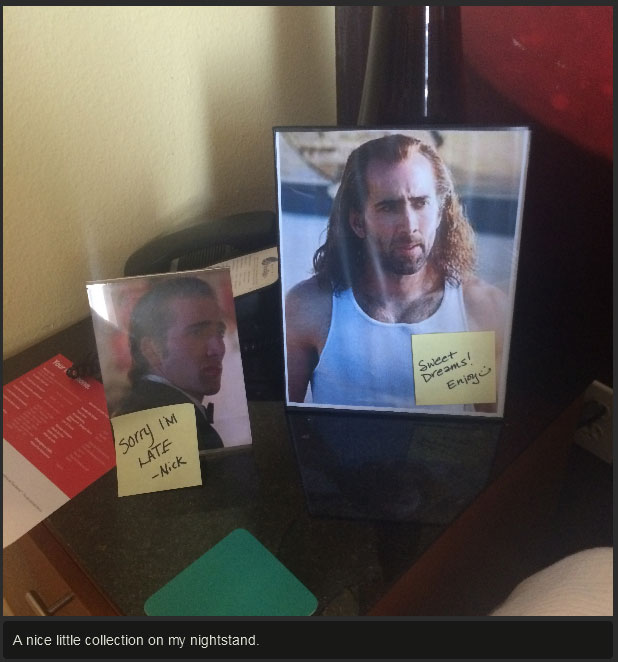 This Hotel Gives You A Healthy Dose Of Nicolas Cage (14 pics)
