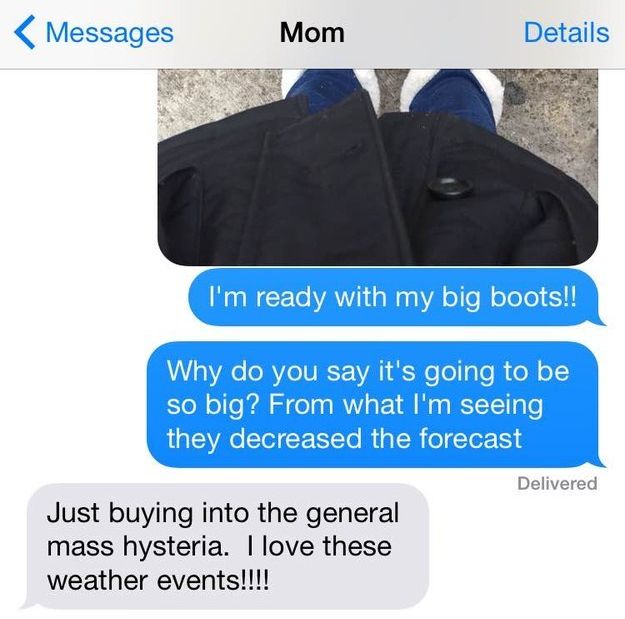 These Moms Are Taking This Big Snow Storm Very Seriously (16 pics)