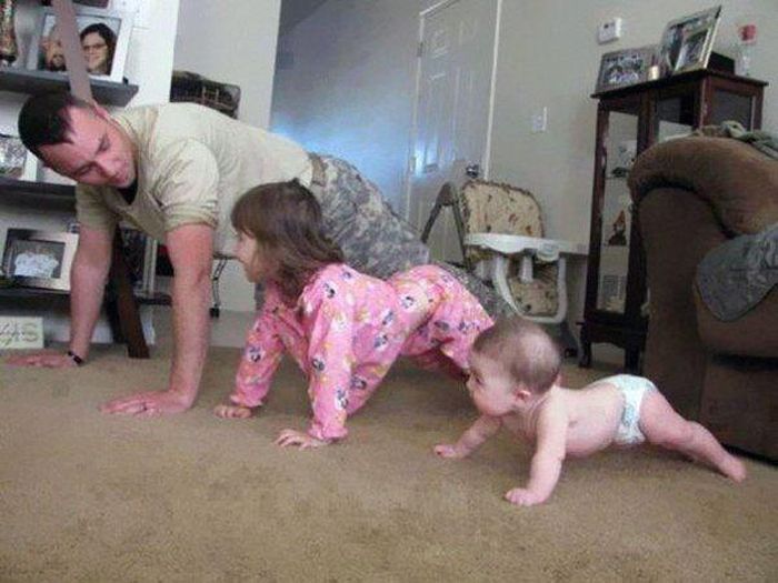 These Dads Have Parenting Down To A Science (28 pics)