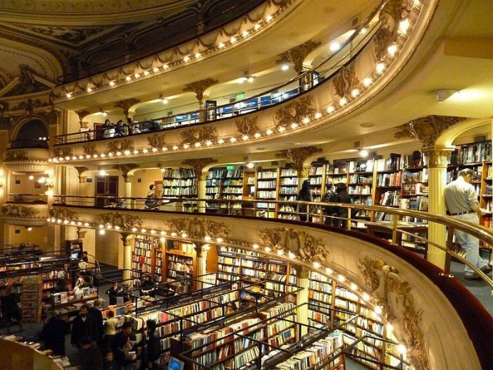El Ateneo Grand Splendid Is A Beautiful Bookstore (13 pics)