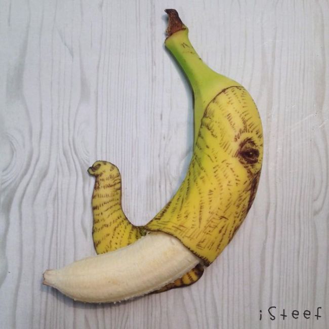 This Artist Turns Bananas Into Masterpieces (20 pics)