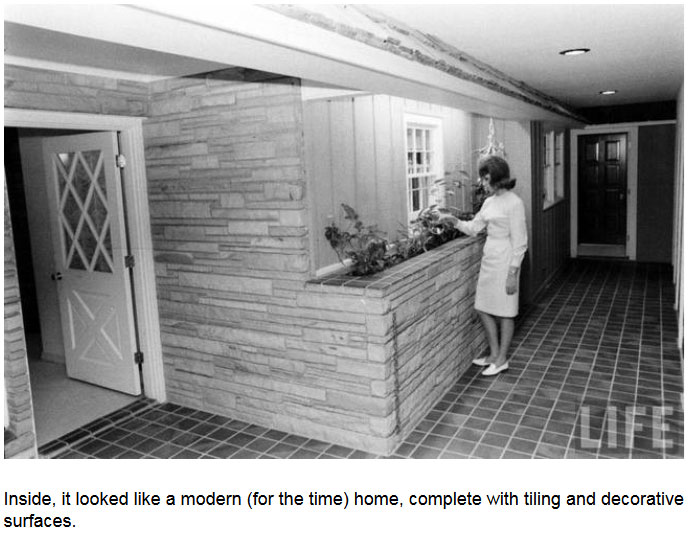 Take A Tour Of The Underground Home (11 pics)