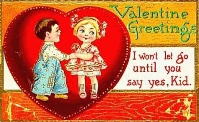 Vintage Valentines That Are Just Plain Weird (25 pics)