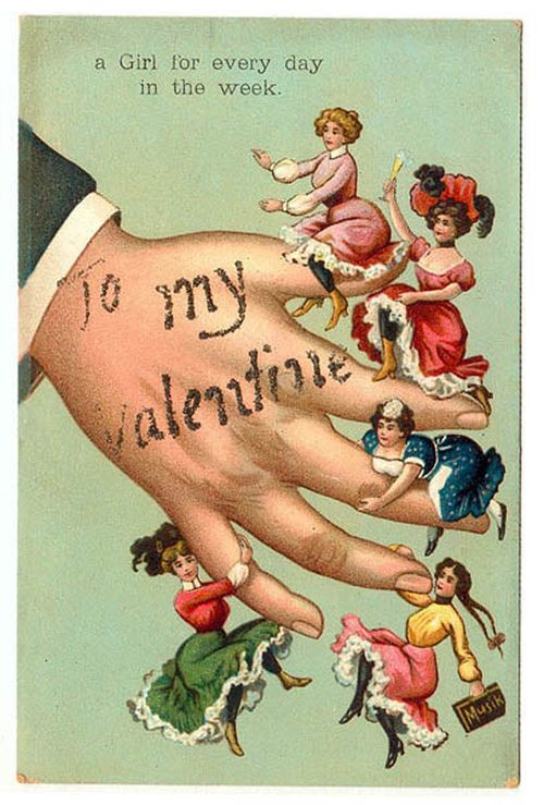 Vintage Valentines That Are Just Plain Weird (25 pics)