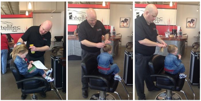 Single Dad Does Something Very Special For His Daughter (11 pics)