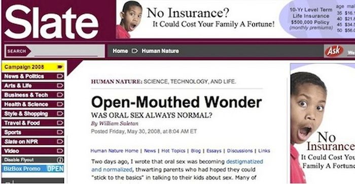 Internet Ad Placements That Are Totally Inappropriate (22 pics)