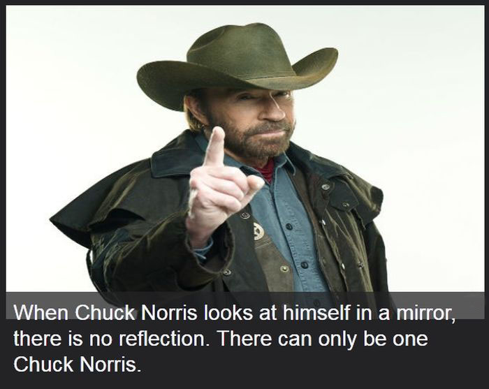 These Chuck Norris Facts Might Change Your Life (24 pics)