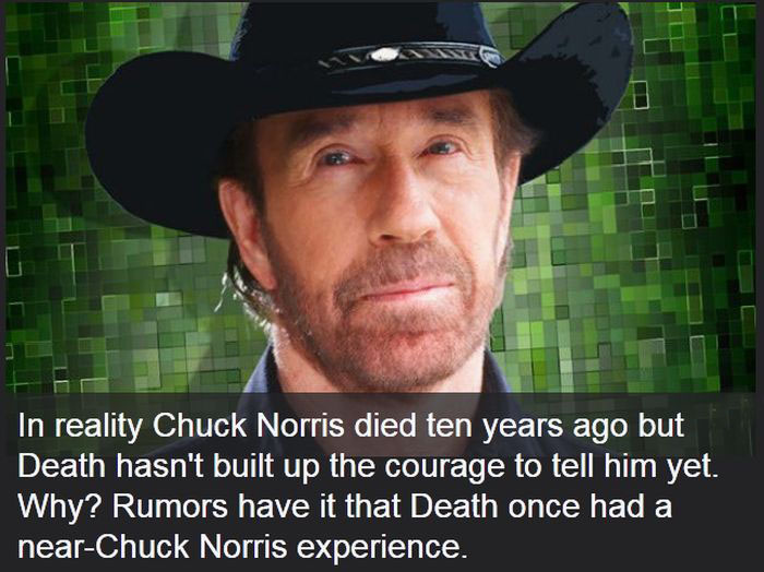 These Chuck Norris Facts Might Change Your Life (24 pics)