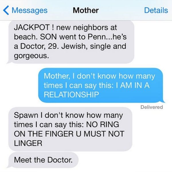 Crazy Texts From A Crazy Jewish Mother (21 pics)
