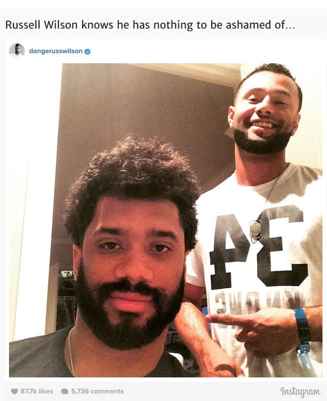 After Losing The Super Bowl Russell Wilson Visited The Children's Hospital (8 pics)