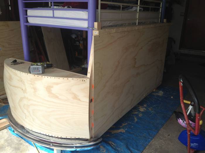 How To Build A VW Bus Bed For $100 (26 pics)