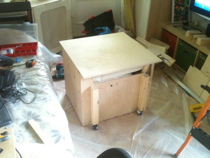 A Homemade Gaming Seat For The Gamer With A Small Space (36 pics)