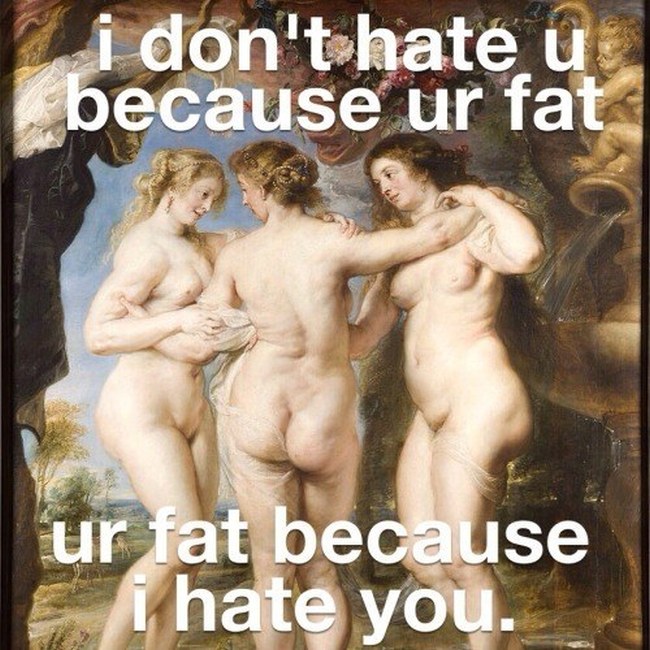 These Paintings Are So Much Better With Quotes From “Mean Girls” (32 pics)