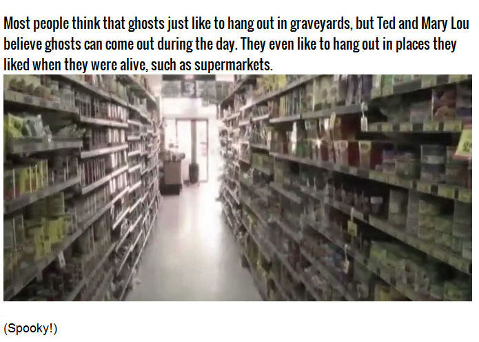 When It Comes To Ghosts This Couple Has Some Interesting Theories (7 pics)