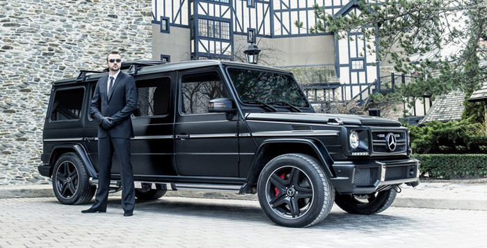 This Mercedes-Benz G 63 AMG Limo Is Ballin (8 pics)
