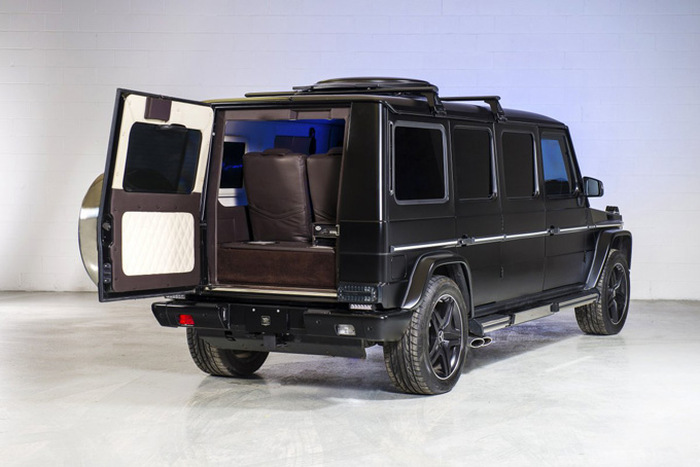 This Mercedes-Benz G 63 AMG Limo Is Ballin (8 pics)
