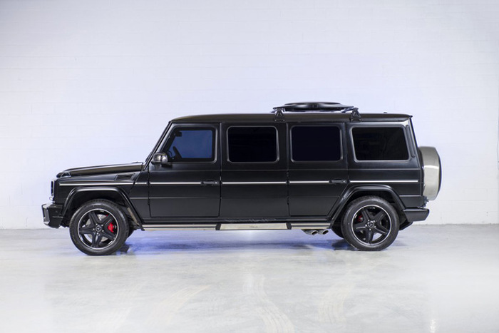 This Mercedes-Benz G 63 AMG Limo Is Ballin (8 pics)