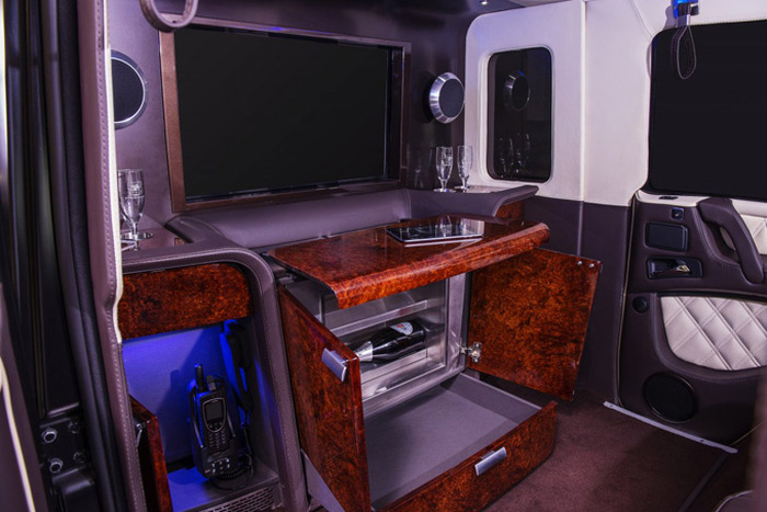 This Mercedes-Benz G 63 AMG Limo Is Ballin (8 pics)