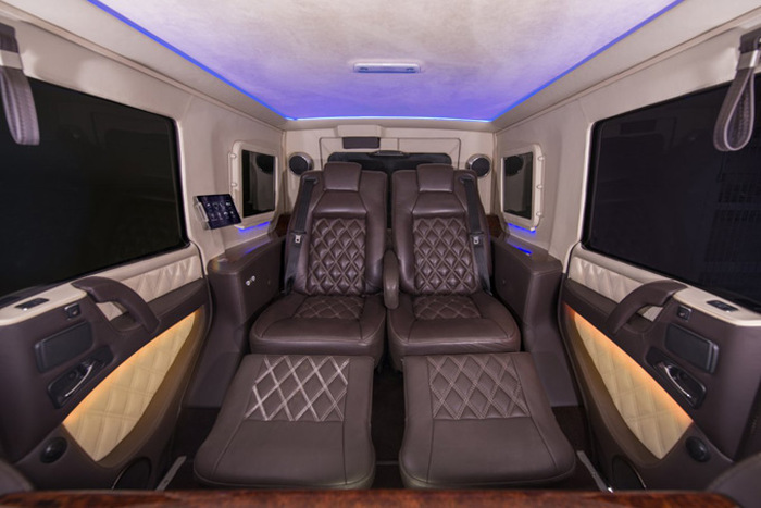 This Mercedes-Benz G 63 AMG Limo Is Ballin (8 pics)