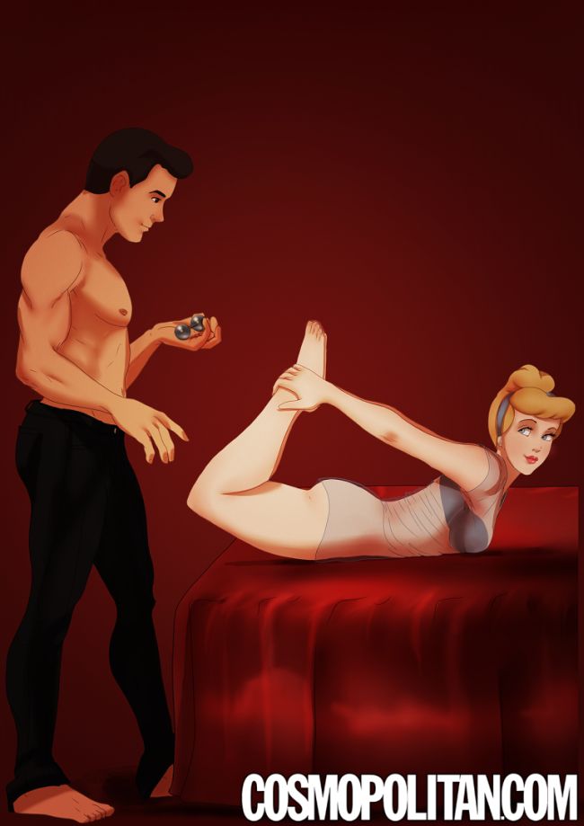 Disney Couples Get Kinky And Act Out Scenes From Fifty Shades of Grey (9 pics)
