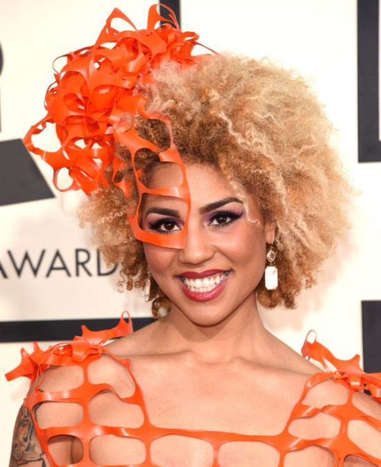 Joy Villa's Grammy Dress Is Like Nothing Seen Before On The Red Carpet (6 pics)