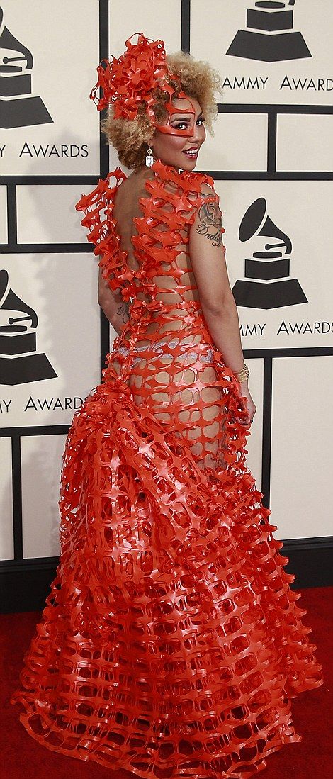 Joy Villa's Grammy Dress Is Like Nothing Seen Before On The Red Carpet (6 pics)