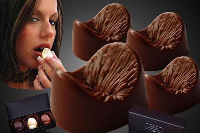 Give Your Lover A Piece Of Your Chocolate Covered Anus (7 pics)