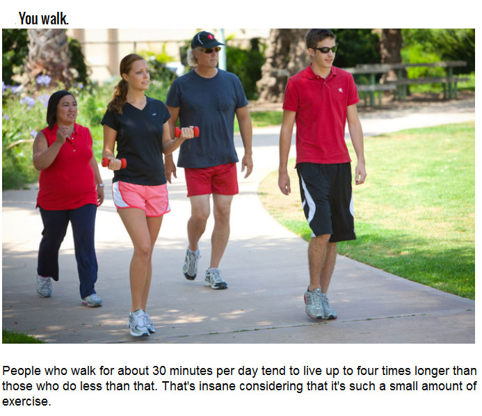The 14 Secrets To Living A Longer Life (14 pics)