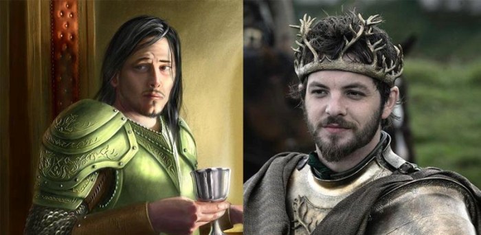How Game of Thrones Characters Look Based On The Books Vs TV (20 pics)