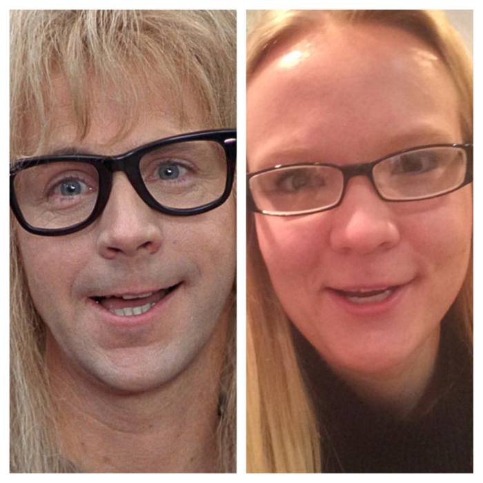 This Woman Has Done An Amazing Job At Imitating Famous Faces (47 pics)