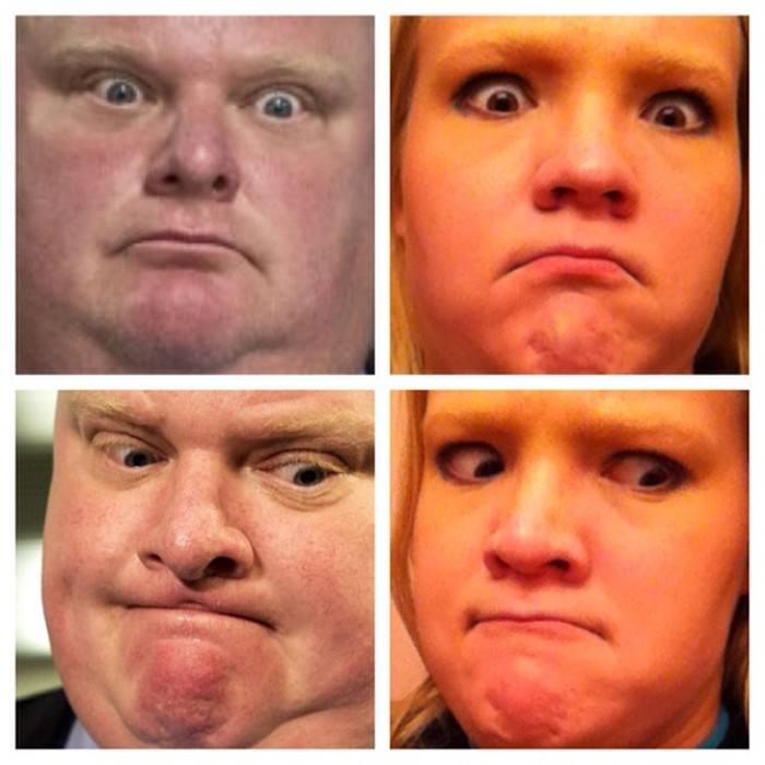 This Woman Has Done An Amazing Job At Imitating Famous Faces (47 pics)
