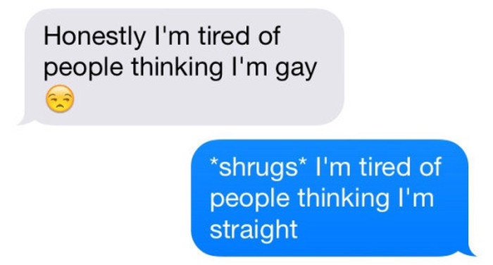 These People Came Out Of The Closet With Style Thanks To Text Messaging (16 pics)