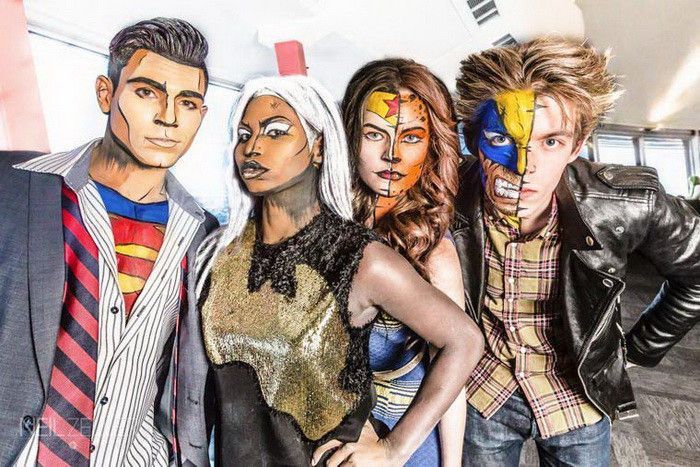 These People Used Makeup To Transform Into Comic Book Characters (13 pics)