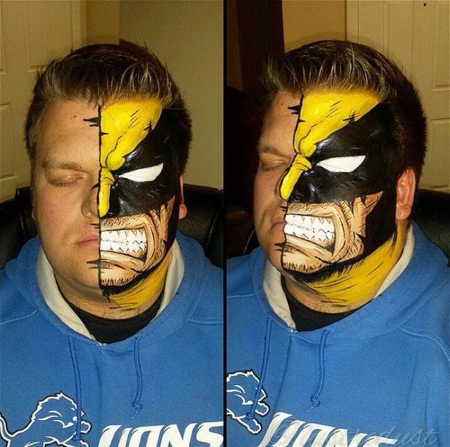 These People Used Makeup To Transform Into Comic Book Characters (13 pics)