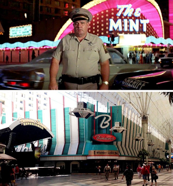 Famous Movie Locations Back In The Day And Today (14 pics)
