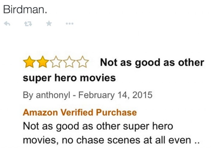 Hilarious Movie Reviews Found On Amazon (20 pics)