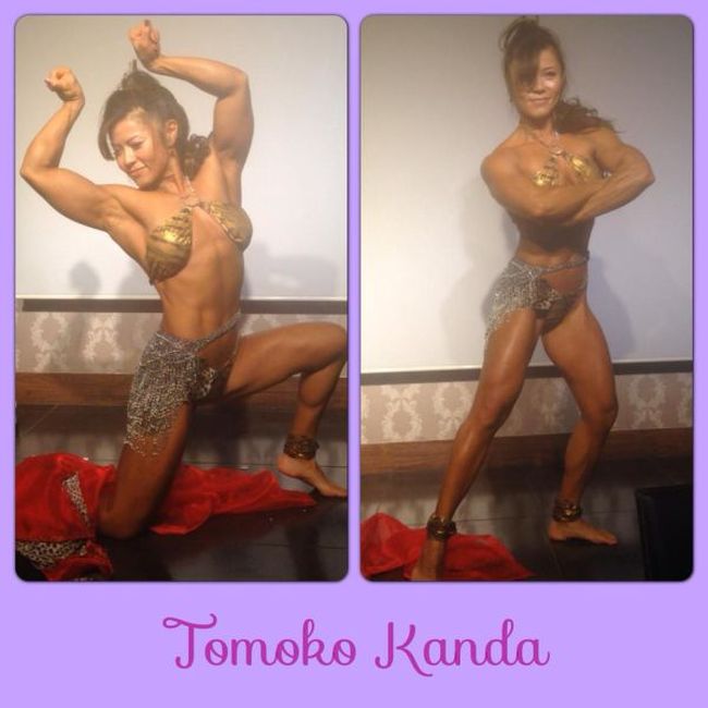 Japanese Bodybuilder Tomoko Kanda (20 pics)