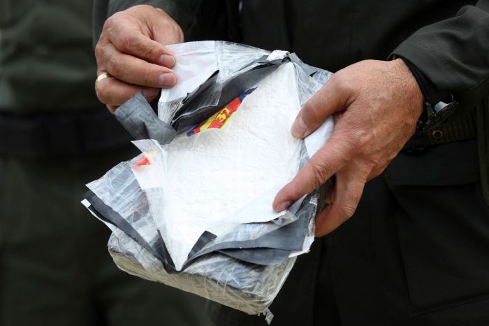 Police Intercept A Cocaine Shipment Worth $60 Million (6 pics)