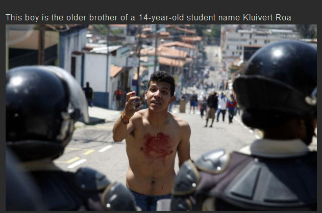 A Venezuelan Teen Was Gunned Down During A Protest Now His Family Mourns (12 pics)