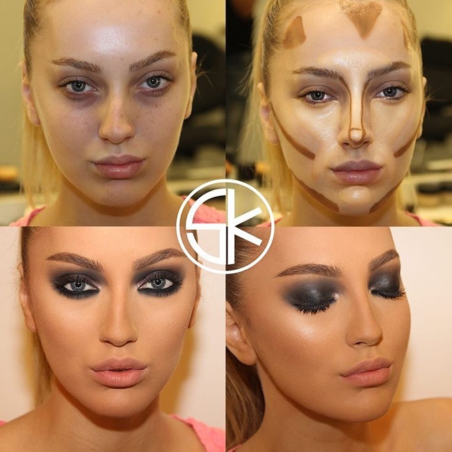 What A Difference Makeup Can Make (10 pics)