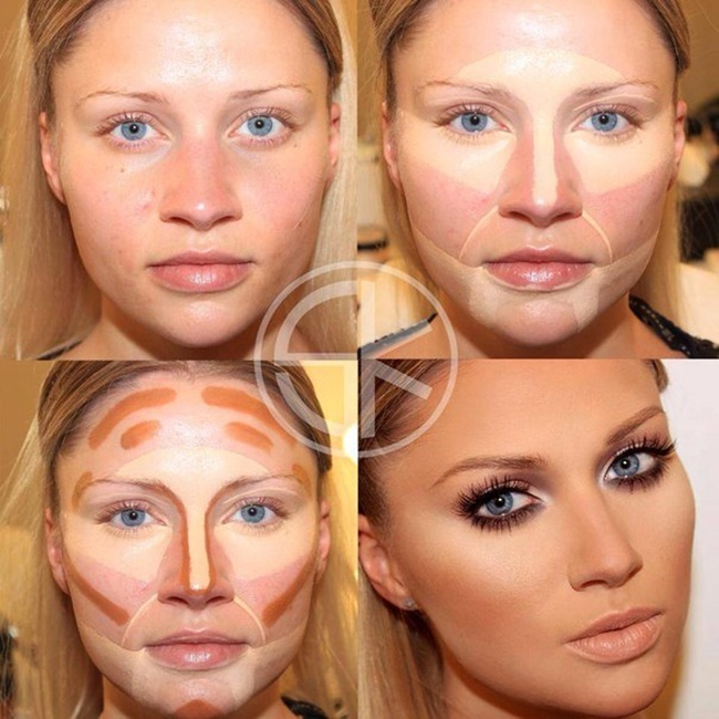 What A Difference Makeup Can Make (10 pics)