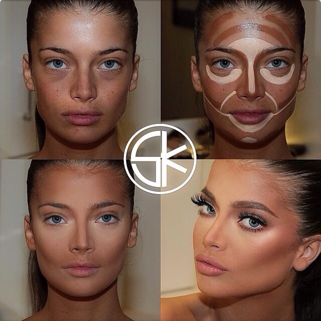 What A Difference Makeup Can Make (10 pics)