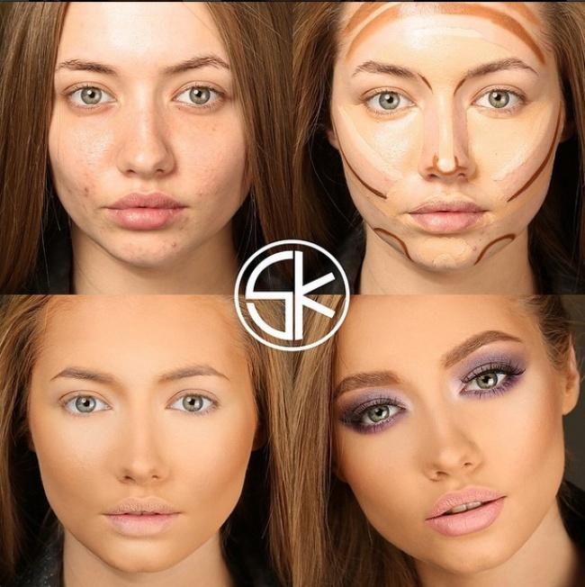 What A Difference Makeup Can Make (10 pics)